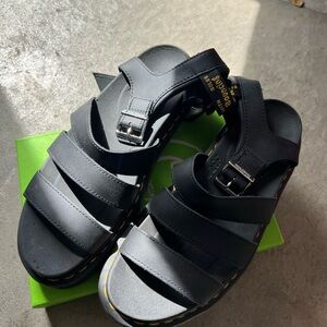 Dr. Marten Platform Sandals